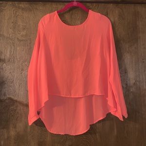 Neon Nordstrom blouse
